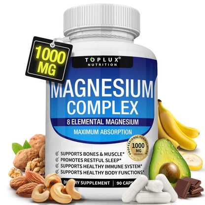 Magnesium Complex 8 Essential Magnesium Supplement Fitness Edible-KY