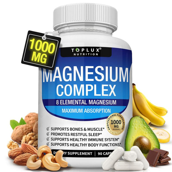 Magnesium Complex 8 Essential Magnesium Supplement Fitness Edible-KY