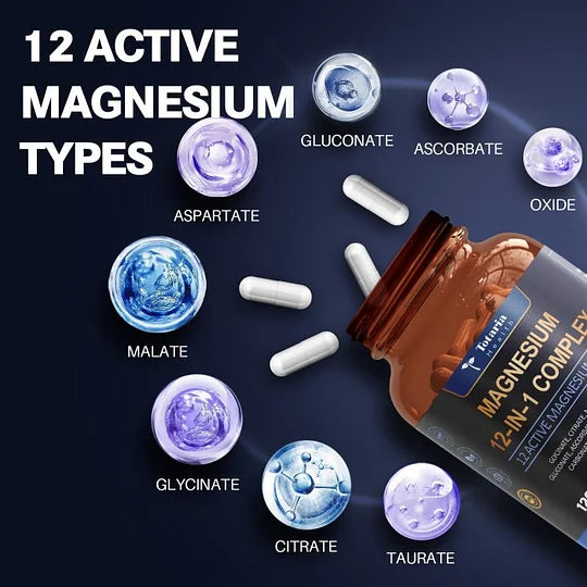 12 in 1 Magnesium Complex Capsules-3LY