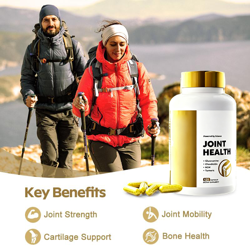 Joint Health Support Supplement for Men and Women 120 Capsules-3LY
