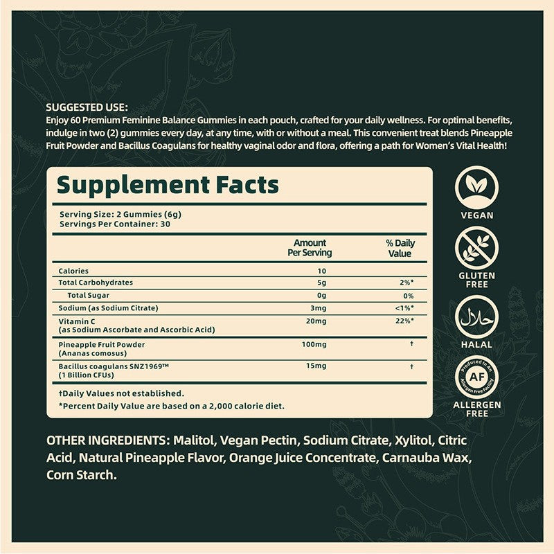 Feminine Balance Gummies(20% OFF)-3LY