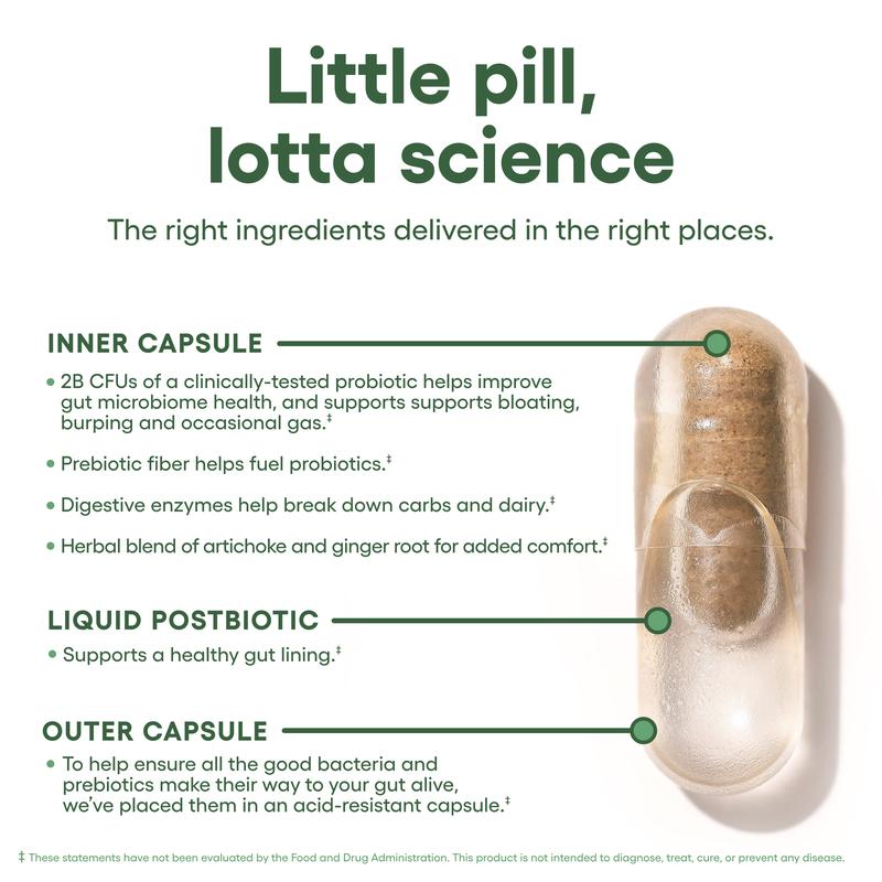 Gut Guardian Set: 60 billion probiotics + digestive enzymes + bloating relief probiotics-3LY