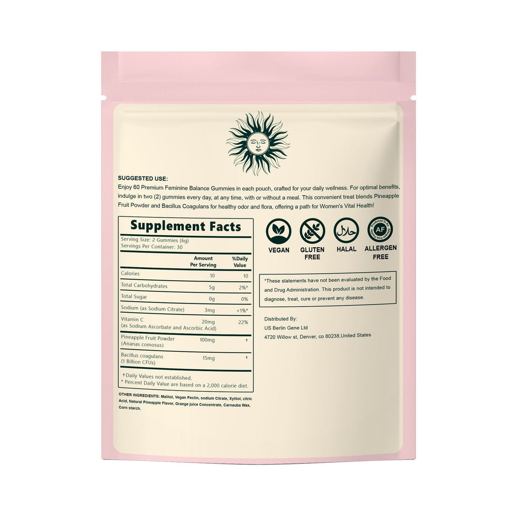 Feminine Balance Gummies(20% OFF)-3LY