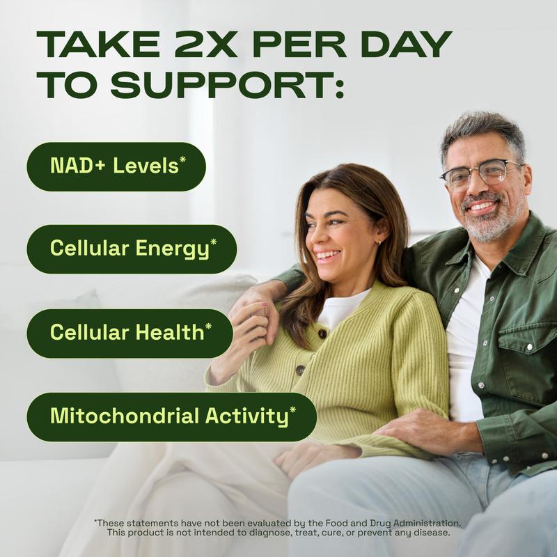 NAD+ Advanced - NAD+ Supplement for Energy & Healthy Aging-KY