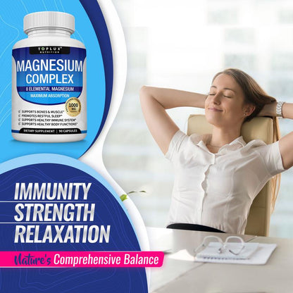 Magnesium Complex 8 Essential Magnesium Supplement Fitness Edible-KY
