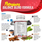 Blood Sugar Complex 20 Vitamins & Minerals Support Overall Health-KY